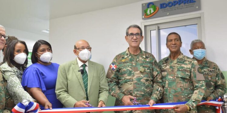 MIDE e IDOPPRIL abren módulo de servicio para asistir a soldados afectados por accidentes de trabajo